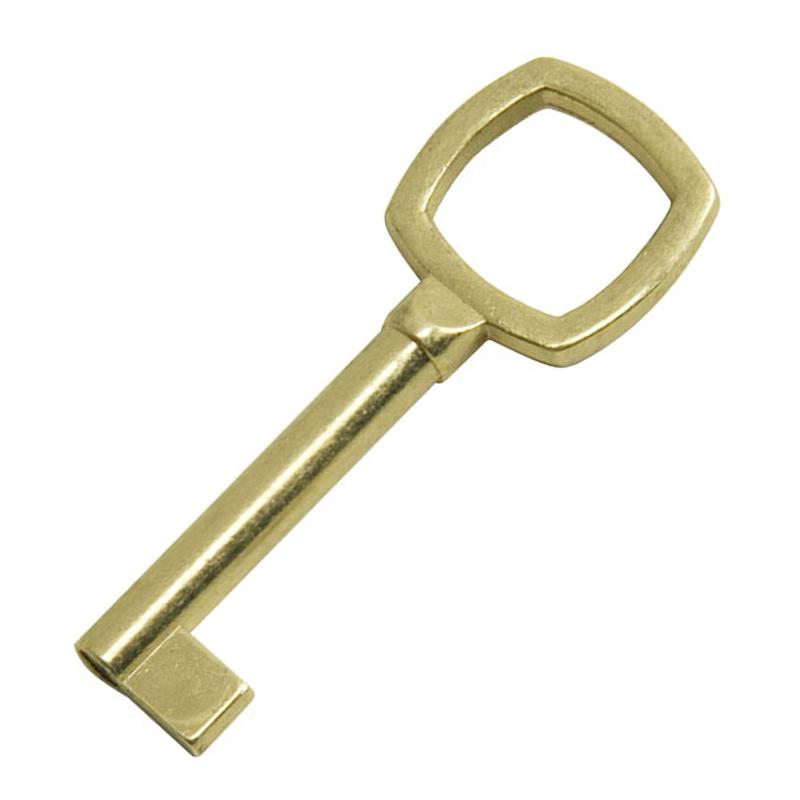 Llave cerraduras mueble latonada (32 - 42 - 93) Llave cerraduras mueble latonada (32 - 42 - 93)