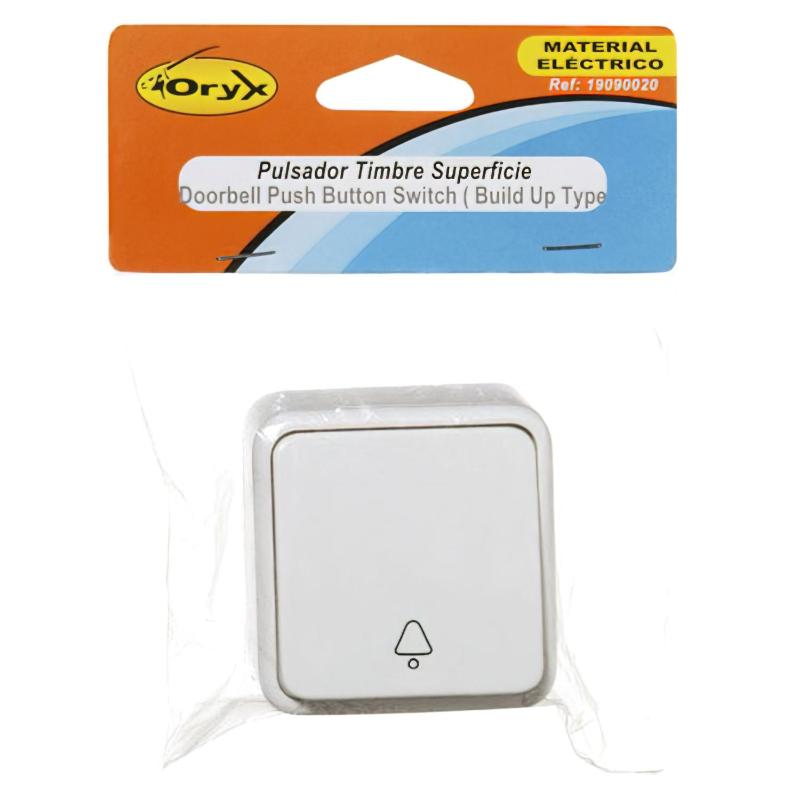Pulsador oryx timbre superficie Pulsador oryx timbre superficie