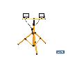 TRÍPODE TELESCÓPICO CON 2 PROYECTORES LED 2 X 20 W 6500 K 1,4 M