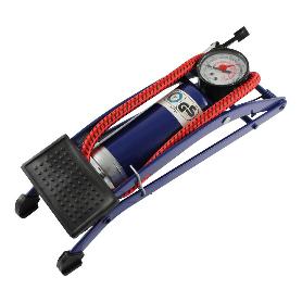 BOMBA AIRE PIE METAL CON MANOMETRO