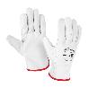 GUANTE INDUSTRIAL PIEL BLANCA T-10