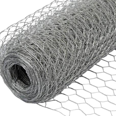 ENREJADO 19X07 60 CM  TRIPLE TORSION GALV