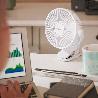 VENTILADOR CON CLIP SOBREMESA Ø 15 CM. RECARGABLE