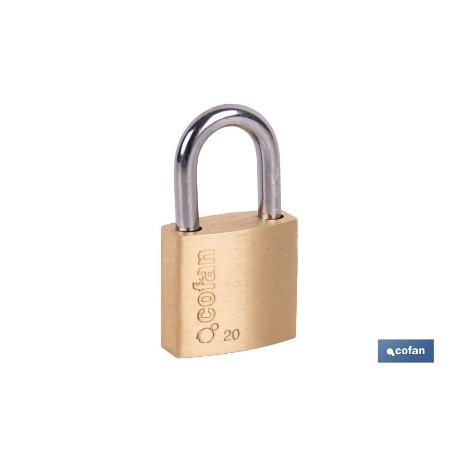 CANDADO LATÓN QUALITY PLUS 30MM LLAVES IGUALES