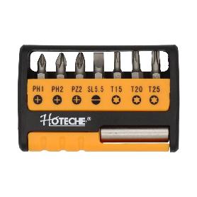 SET BOCAS ATORNILLADOR 8PZ