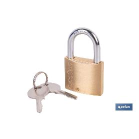 CANDADO DE LATÓN QUALITY PLUS 40MM