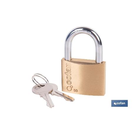 CANDADO DE LATÓN QUALITY PLUS 50MM