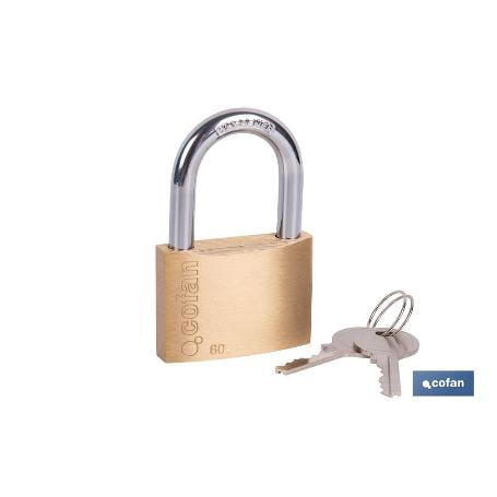 CANDADO DE LATÓN QUALITY PLUS 60MM