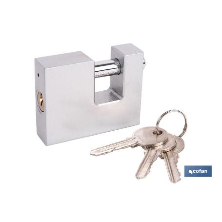 CANDADO ANTIPALANCA QUALITY PLUS 70MM