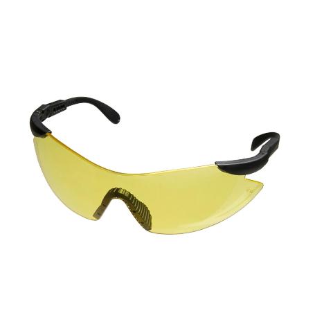 GAFAS PROTECCION EN166 PATILLAS AJUSTABLES AMBAR