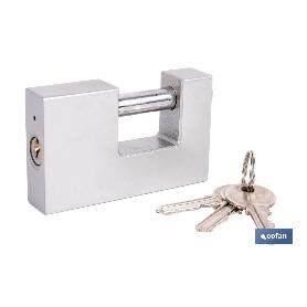 CANDADO ANTIPALANCA QUALITY PLUS 90MM