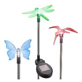 LUZ SOLAR PINCHO PAJARO 80 CM