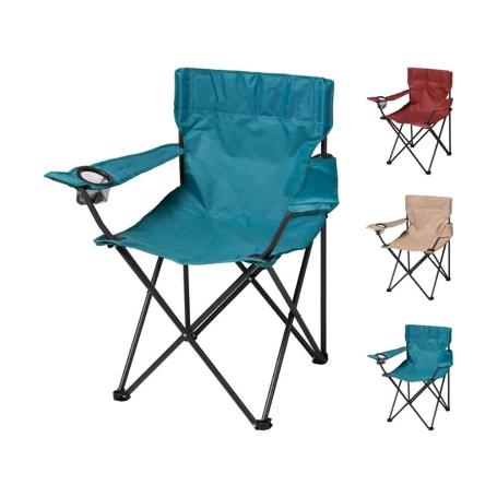 SILLA PLEGABLE METAL COLORES 81X13X15 CM