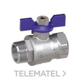 VALVULA ESFERA PN-25 M-H 1 PALO 160745C