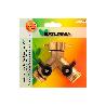 ADAPTADOR MANGUERA LATON 2 TOMAS MACHO 3/4, DUPLICADOR GRIFO, ADAPTADOR 2 VIAS, ENTRADA 3/4 HEMBRA
