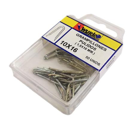 GRAMPILLONES PULIDOS 10X16 MM