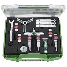 KUKKO-K-2030-1+S-JUEGO EXTRACTOR UNIVERSAL 2 Y 3 BRAZOS 13 PIEZAS AJUSTE RÁPIDO