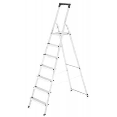 HAILO-5_8947-011-ESCALERA TIJERA ALUMINIO L40 EASYCLIX (7 PELDAÑOS) R