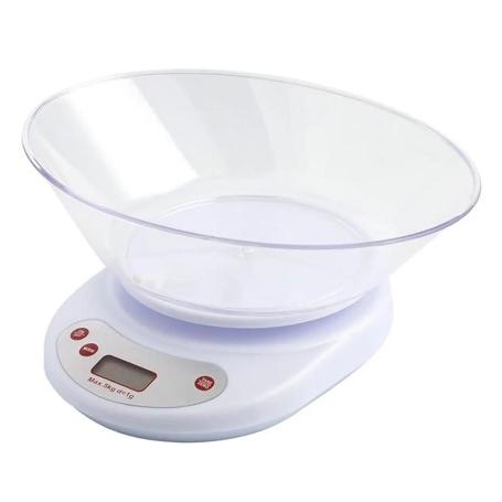 BALANZA DIGITAL CUENCO PLASTICO 5 KG