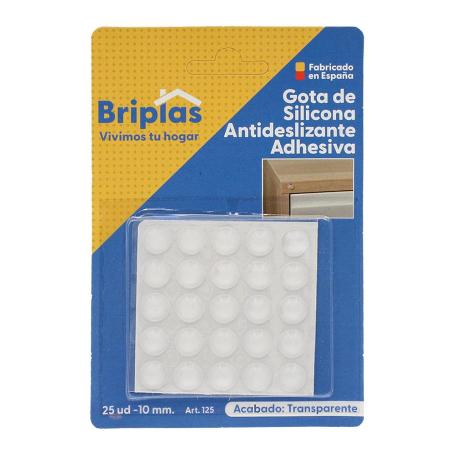 GOTA SILICONA ANTIDESLIZANTE ADHESIVA 10 MM