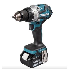 TALADRO PERCUTOR BL 18V 2BAT DHP489RTJ MAKITA