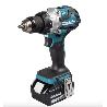 TALADRO PERCUTOR BL 18V 2BAT DHP489RTJ MAKITA