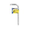 LLAVE TORX INVIOLABLE STANDAR ACERO CROMO VANADIO PROFESIONAL T27 MM. LLAVE ESTRELLA, LLAVE ALLEN ESTRELLA