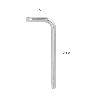 LLAVE TORX INVIOLABLE STANDAR ACERO CROMO VANADIO PROFESIONAL T45 MM. LLAVE ESTRELLA, LLAVE ALLEN ESTRELLA