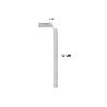 LLAVE ALLEN LARGA ACERO CROMO VANADIO PROFESIONAL 1,5 MM. LLAVE HEXAGONAL, LLAVE ALLEN TALLER MECANICA, LLAVE ALLEN