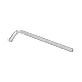 LLAVE ALLEN LARGA ACERO CROMO VANADIO PROFESIONAL 4,5 MM. LLAVE HEXAGONAL, LLAVE ALLEN TALLER MECANICA, LLAVE ALLEN