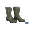 BOTA PVC VERDE MEDIA CAÑA TALLA 41