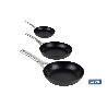 PACK DE 3 SARTENES FULL INDUCCIÓN ALUMINIO FORJADO 20 24 28 CM