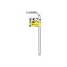LLAVE TORX INVIOLABLE LARGA ACERO CROMO VANADIO PROFESIONAL T08 MM. LLAVE ESTRELLA, LLAVE ALLEN ESTRELLA