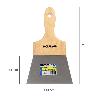 ESPATULA TECHOS MANGO MADERA HOJA ACERO 90 X 140 MM. ESPATULA YESO, ESPATULA PINTOR, ESPATULA MASILLAS, ESPATULA PL