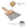 ESPATULA TECHOS MANGO MADERA HOJA ACERO 90 X 140 MM. ESPATULA YESO, ESPATULA PINTOR, ESPATULA MASILLAS, ESPATULA PL