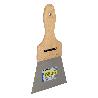 ESPATULA TECHOS MANGO MADERA HOJA ACERO 90 X 120 MM. ESPATULA YESO, ESPATULA PINTOR, ESPATULA MASILLAS, ESPATULA PL
