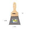ESPATULA TECHOS MANGO MADERA HOJA ACERO 90 X 120 MM. ESPATULA YESO, ESPATULA PINTOR, ESPATULA MASILLAS, ESPATULA PL