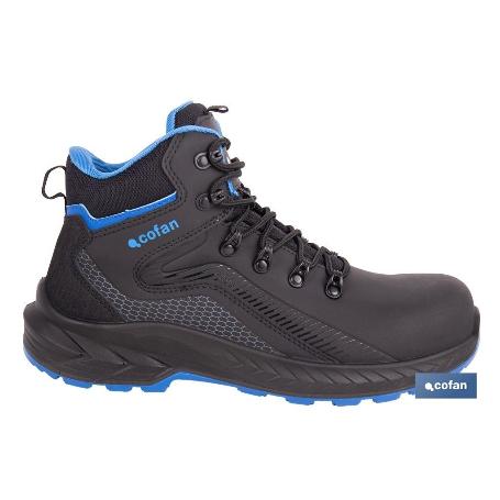 BOTA SPORT S3L FO SR AZUL/NEGRO MODELO NAMUR TALLA 45