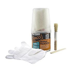 KIT REPARACION 0.25M2 RESINA GRIS