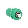 CONECTOR MANGUERA PLASTICO 3/4 CON STOP  BLISTER
