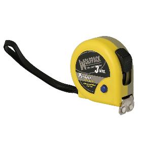 FLEXOMETRO MAGNÉTICO AMARILLO CON FRENO  3 METROS / 16 MM.