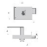 CERRADURA CVL 1124A/  8/HE DERECHA