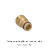 ADAPTADOR MANGUERA LATON 1/2 MACHO