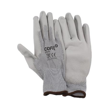 GUANTE POLIURETANO GRIS T-10