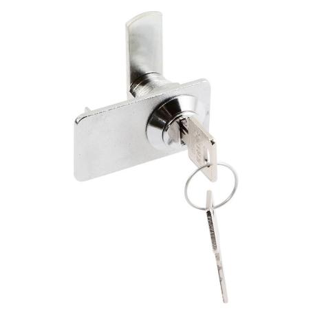 CERRADURA PUERTA CRISTAL DOBLE CROMO (CAJA 12)