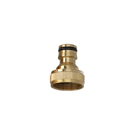 ADAPTADOR MANGUERA LATON  3/4 HEMBRA