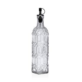 ACEITERA VIDRIO DECORADA 500ML 5,5X30 CM