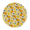 PLATO REDONDO LIMONES 25 CM