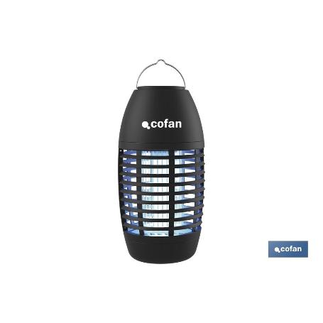 LÁMPARA LED ANTIINSECTOS USB RECARGABLE
