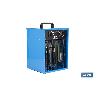 CALEFACTOR INDUSTRIAL DE 400 V TRIFÁSICO 30/2500/5000 W